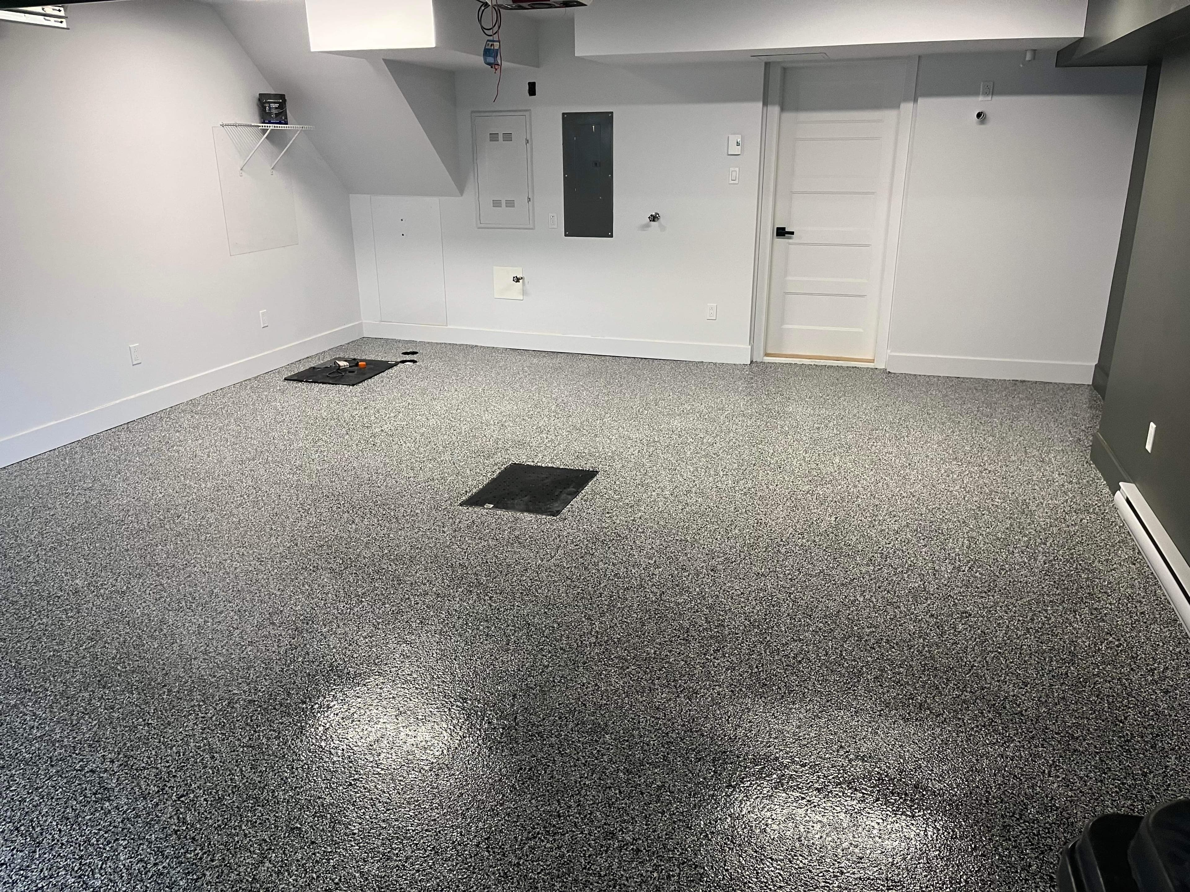 Finition de plancher époxy